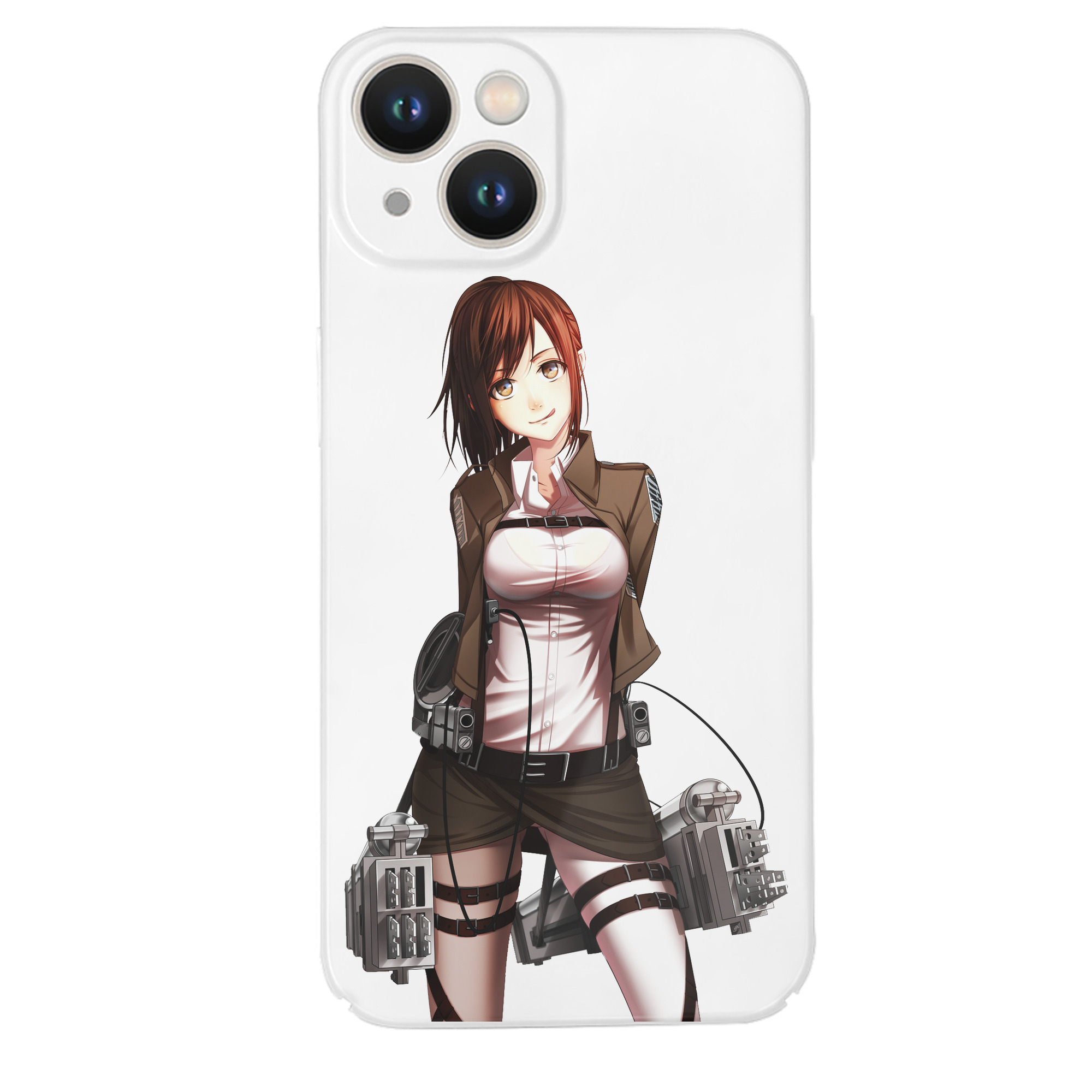 （画像用） 進撃の巨人 サシャ·ブラウス Attack on Titan Sasha Blaus 【iPhone 14シリーズ対応】ハードケース